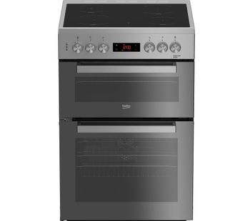 BEKO XDC663SM 60 cm Electric Cooker - Silver, Silver