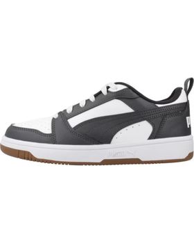 de PUMA PUMA REBOUND V6 LO JR GRIS BLANCO PARA NIÑO WHITE
