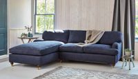 helston 2 seater chaise sofa bed