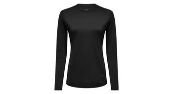 Camiseta de manga larga gore wear everyday para mujer negra