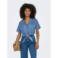 only camisa 15359080 onlpaula ss-medium blue para mujer