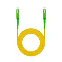 nanocable cable fibra scapc lszh amarillo 5m