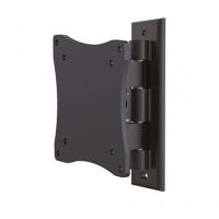 newstar soporte de pared inclinable para tv de 10-27 vesa 100x100 max 12kg negro