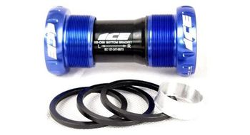 Shimano hollowtech sram gxp 68 73mm ice bottom bracket blue