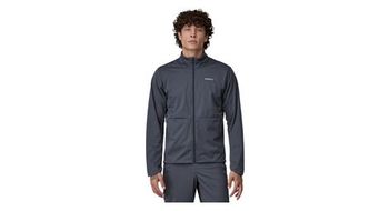 Chaqueta cortaviento patagonia azul