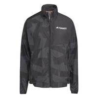 adidas terrex mt wind chaqueta para correr mujeres-negrogris