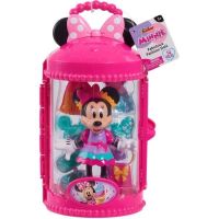 muneca articulada disney minnie mouse sweet party 15 cm set 10 accesorios y estuche rosa