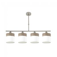 lampara de techo cloe 4 luces