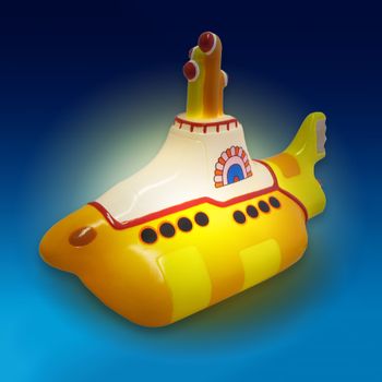 The Beatles Yellow Submarine LED Lamp