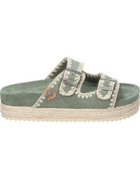 Sandalias Veganas Con Plataforma Para Mujer Refresh 171950 Verde 40