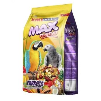 KIKI Pet Food Excellent Max Menu Comida para Loro (Pájaros , Comida para pájaros) - 1 Kg