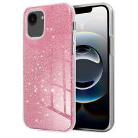 carcasa cool para iphone 16e  iphone 17e glitter rosa