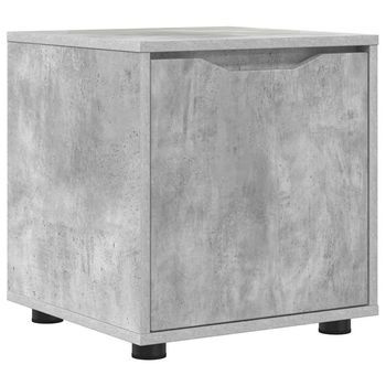 Gabinete De Baño | Armario De Baño Gris Concreto 40,5 X 40 X 44 Cm