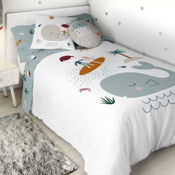 Funda Nórdica Reversible Surfaa 100% Algodón Cama 90