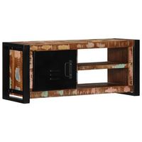 mueble para la tv 80x30x35 madera maciza reciclada vidaxl