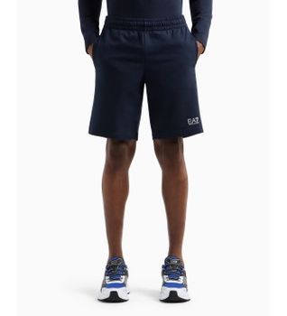 EA7 para hombre. 8NPS65_PJVRZ Bermuda Core Identity marino (XXS), Casual, Deportivo, Algodón, Multideporte