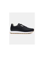 zapatillas under armour essential runner mujer negro