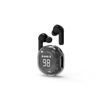 auriculares gembird inalambricos bluetooth tws con indicador lcd y modo llamadas