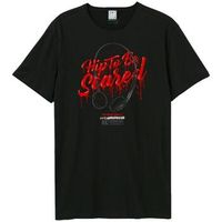 amplified clothing camiseta hip to be scared para hombre