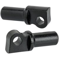 juntas de estriberas harley-davidson biltwell par negro