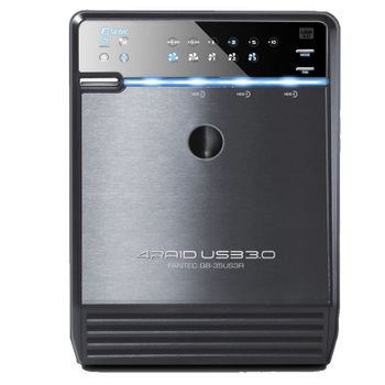Fantec QB-35US3R Carcasa Externa Raid 4xHDD 3.5