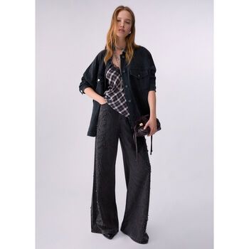 Liu Jo Jeans Jeans flare con engastes joya para mujer