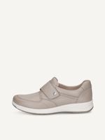 caprice low shoes beige made of leather and synthetic size 39