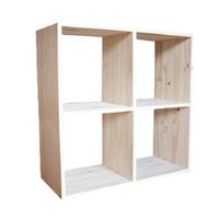 cubo de almacenamiento 4 compartimento 704x705x30cm