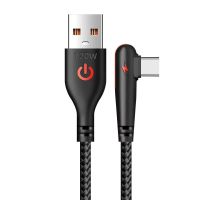 cable usb-a a tipo c de 6a 120w carga rapida transmision de datos nucleo de cobre puro linea de 1m2m largo para iphone