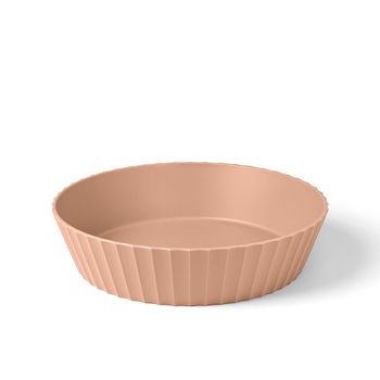 Cuenco polipropileno rosa mate diam. 25cm
