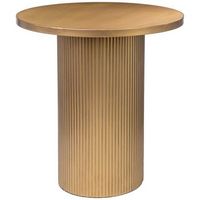 mesa auxiliar de metal 48x48x51h cm