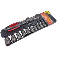 38-inch blacknickel socket set 11 pieces