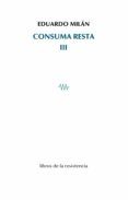 consuma resta iii