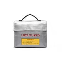bolsa de guardia de bateria de litio portatil de 240x65x180 mm ignifuga y a prueba de explosiones para la seguridad de