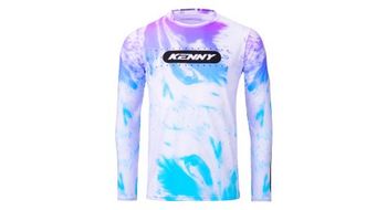 Maillot de manga larga kenny prolight blanco morado