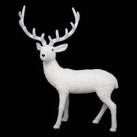 reno gigante decoracion poliespuma h116cm blanco