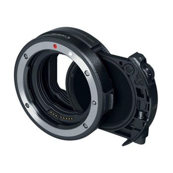 Anillo Adaptador Canon EF para EOS R con filtro ND variable 24,7 mm Negro
