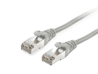 latiguillo apantallado sftp cat6 libre halogenos 25m color gris equip 615503