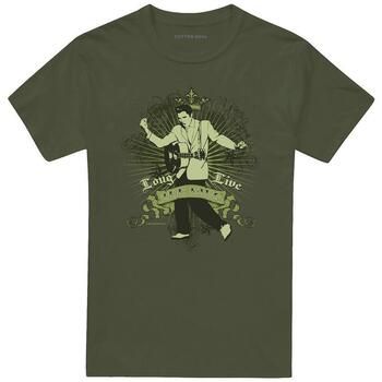 Elvis Presley Camiseta Long Live The King para hombre
