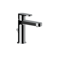 grifo monomando de laton cromado para lavabo