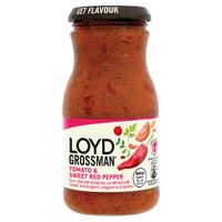 loyd grossman tomato and sweet red pepper sauce