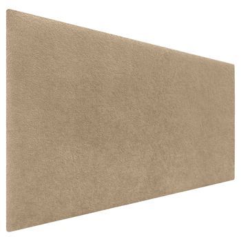 Dhome Cabecero Tierra 110cm Dual Acabado Toalla Soft Tapizado Liso Con Patas 8cm Grosor 70 Alto Tejido Suave Para Pared Acústicos Cabeceros Absorbentes (110cm, 8cm - 70 Al. - Tierra)