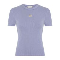 calvin klein jeans camiseta con logo violeta j20j225244-vfv