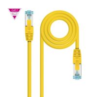 original cherry cable de red ethernet cat7 lszh sftp pimf awg26 30cm amarillo