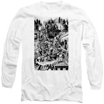 Teenage Mutant Ninja Turtles Camiseta manga larga Take Down Shredder para mujer