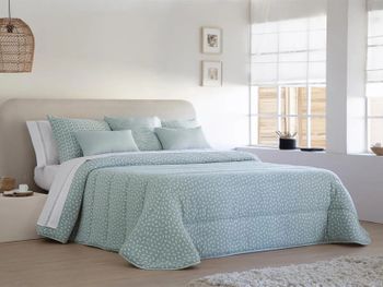 Edredón conforter mikonos de jvr. abrigo nórdico en jacquard
