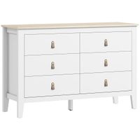 comoda para dormitorio 120x40x78 cm blanco