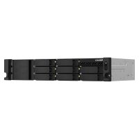 qnap ts-864eu-8g servidor de almacenamiento nas 19 2u ethernet negro
