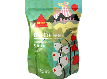 Café molido - Delta 5012052, Arábica y robusta, Intensidad 7, Ecológico