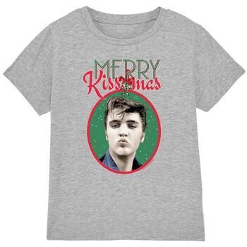 Elvis Presley Tops y Camisetas Merry Kissmas para niña